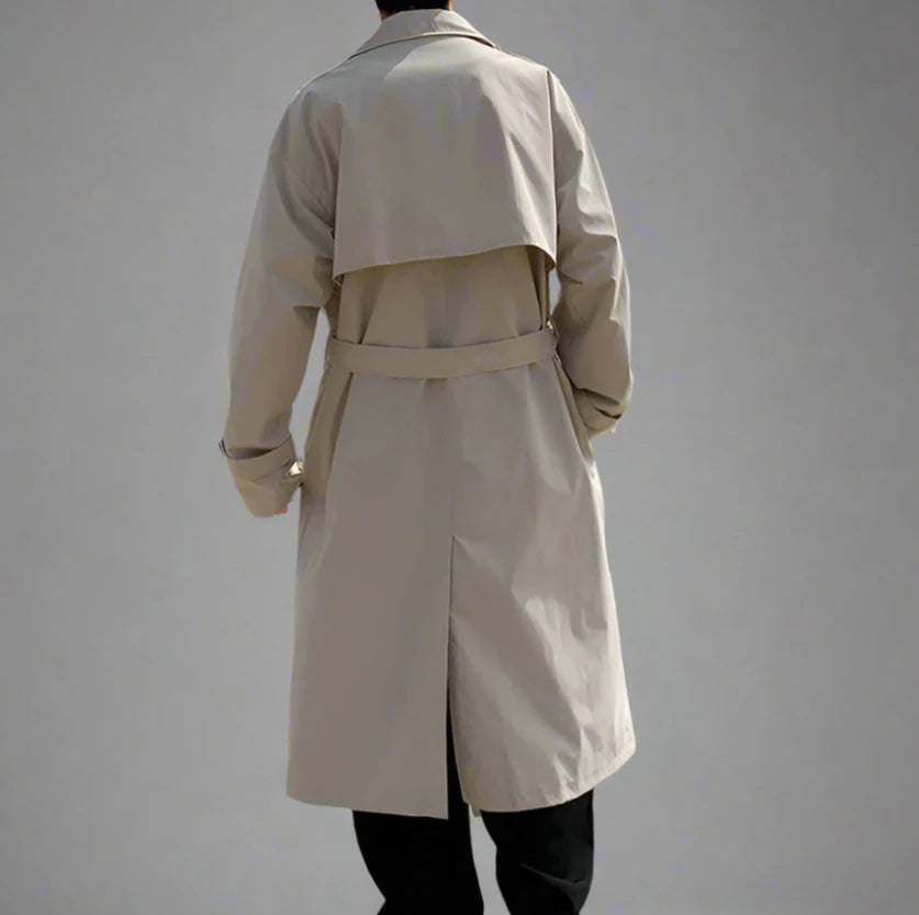 Oversize Relaxed-Fit Trench Coat