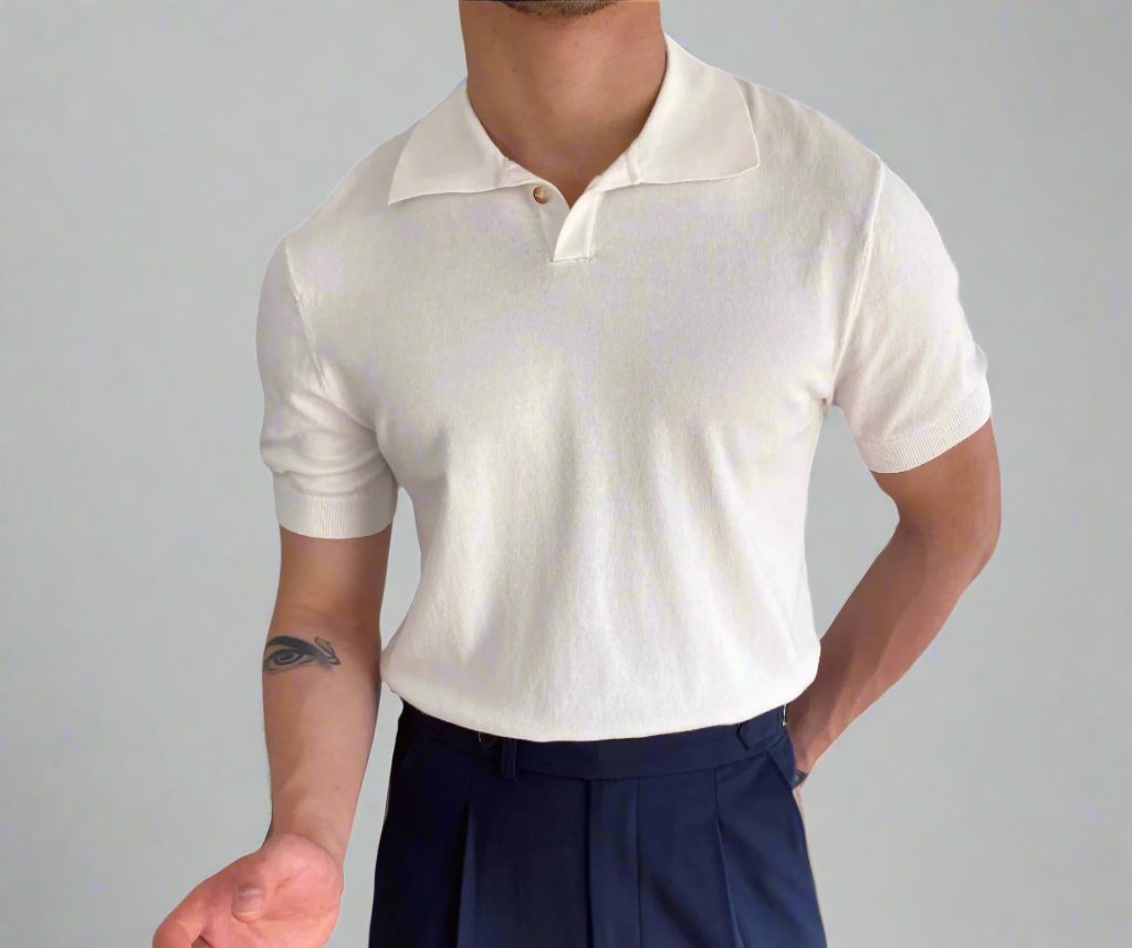 Solid Polo Shirt