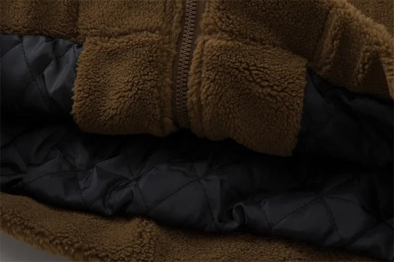 Retro Fleece Padded Jacket
