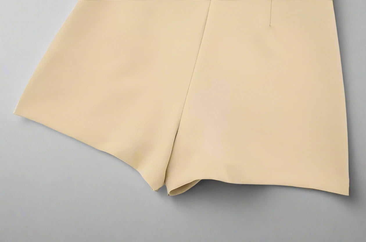Front Slit Skorts