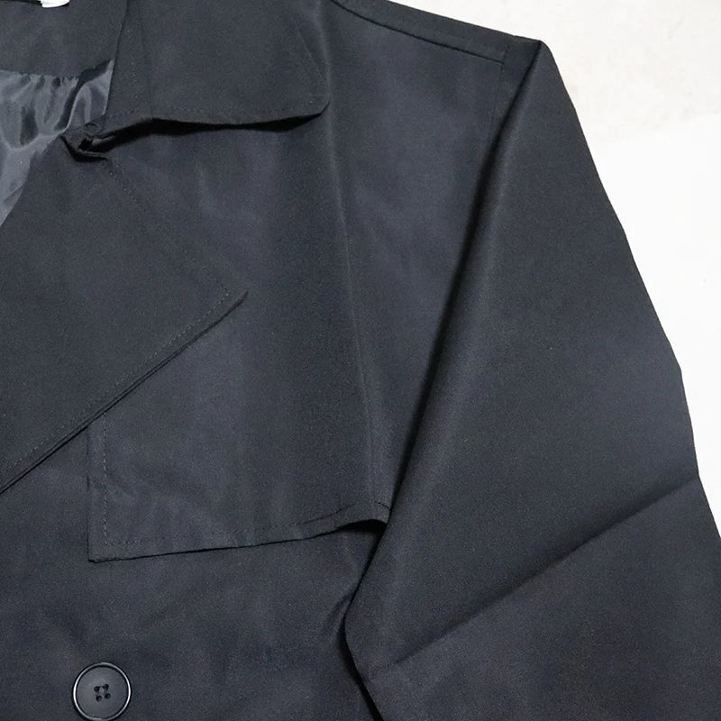 Oversize Relaxed-Fit Trench Coat