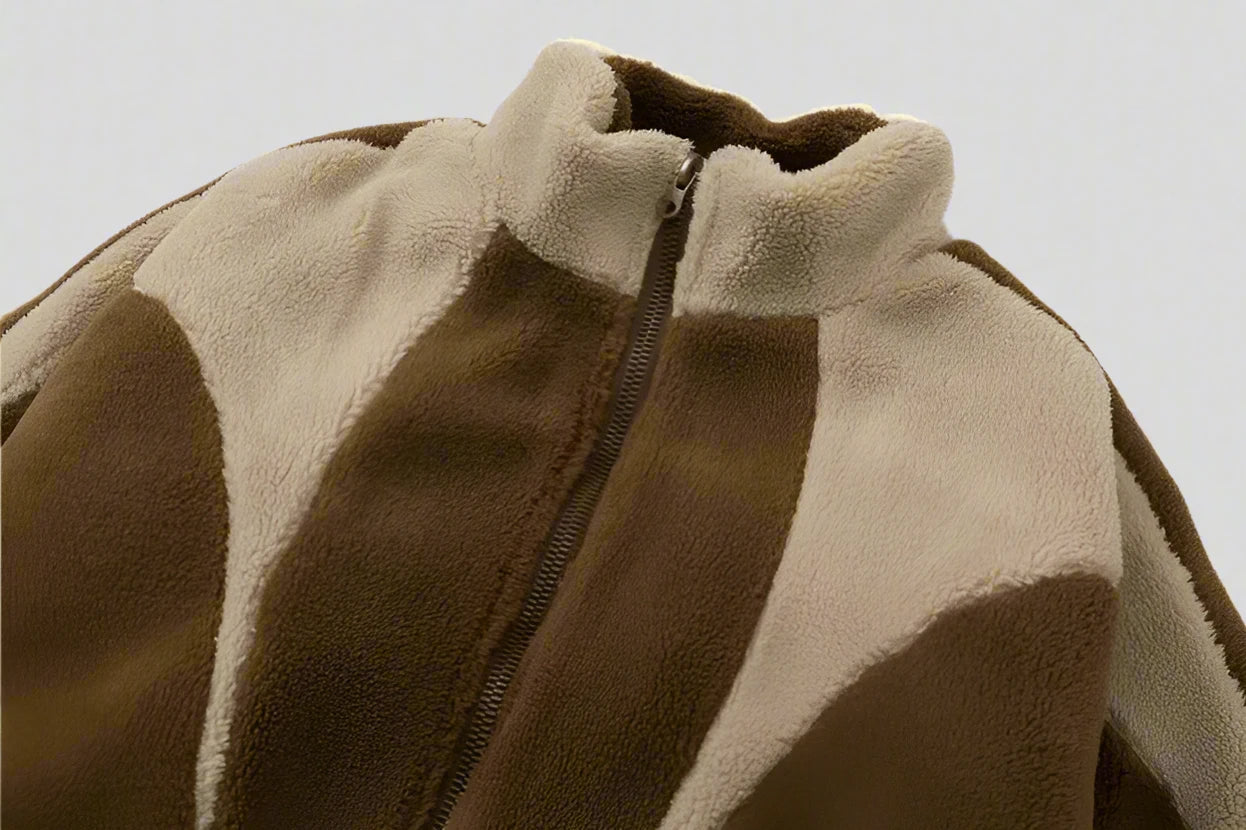 Retro Fleece Padded Jacket
