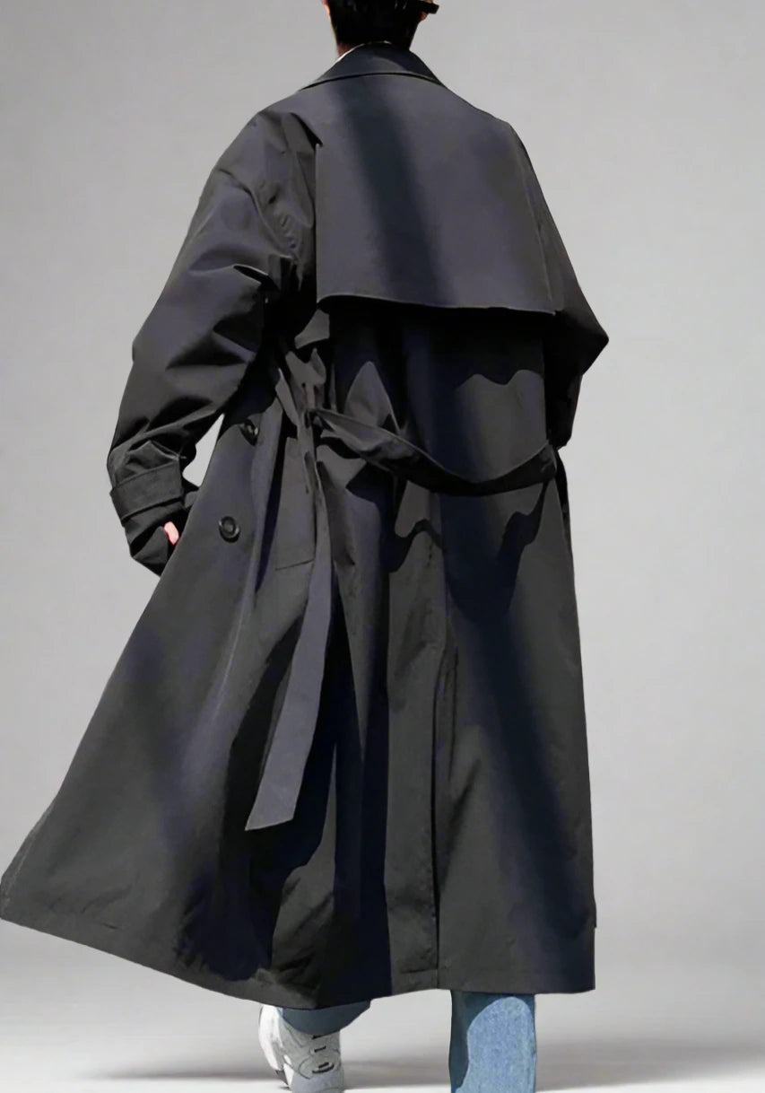 Oversize Relaxed-Fit Trench Coat