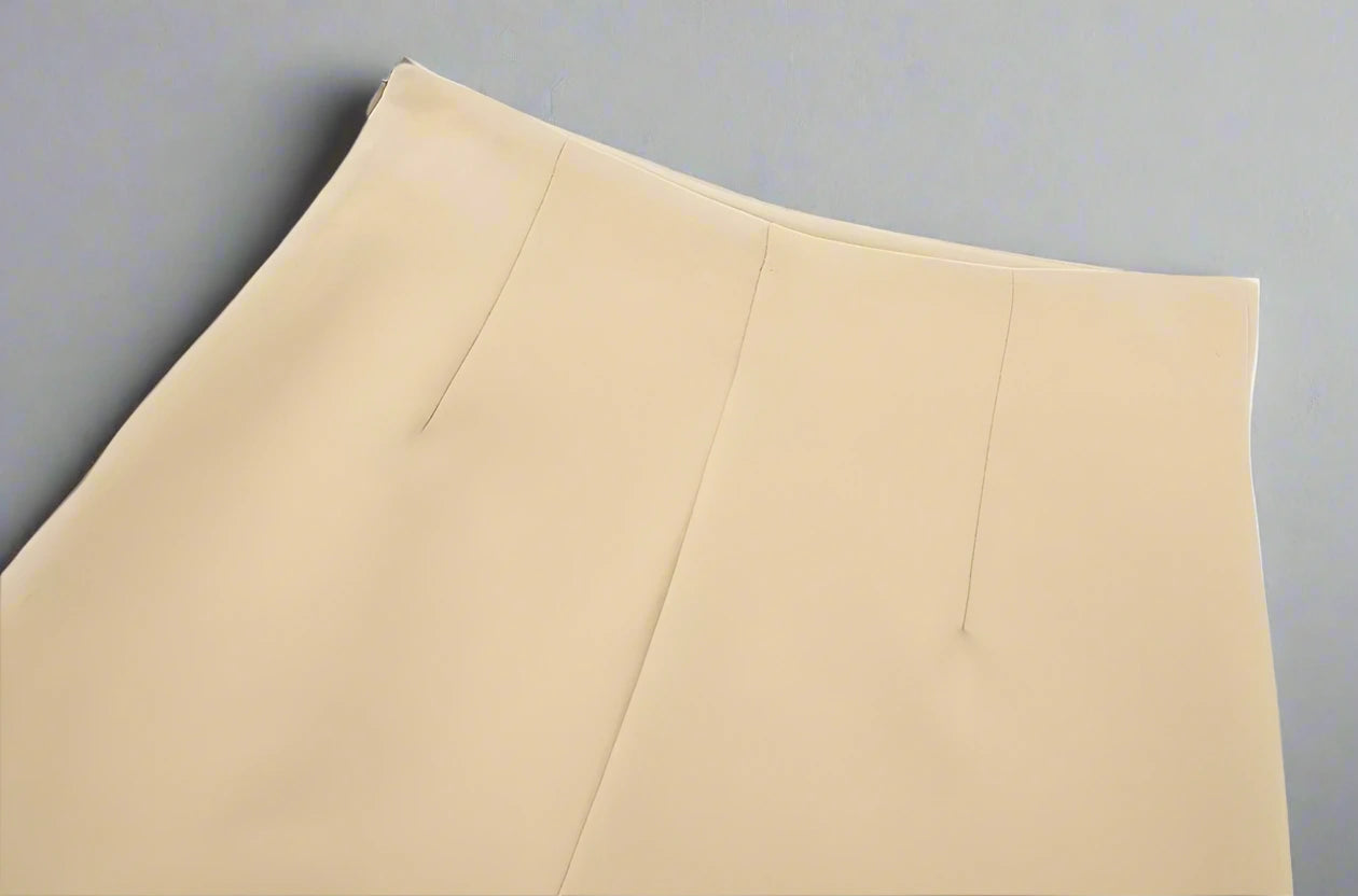 Front Slit Skorts