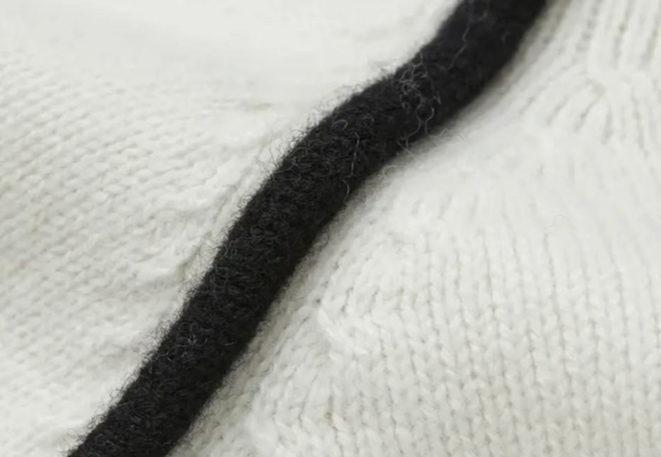Relaxed-Fit High-Neck Knit Sweater