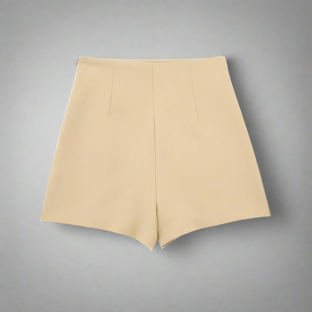 Front Slit Skorts