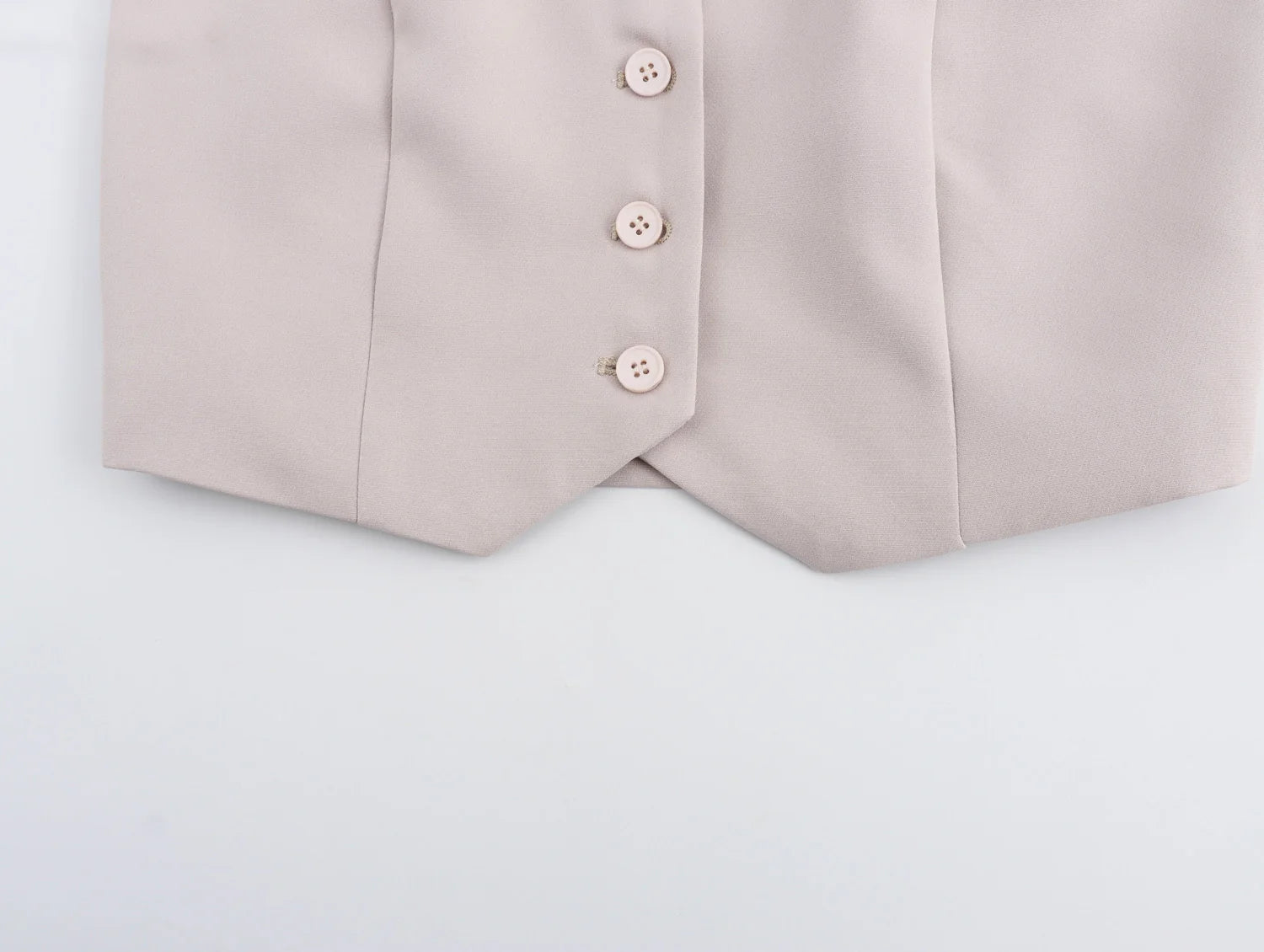 2-Piece Set: Halter Neck Cropped Vest Top And Trousers