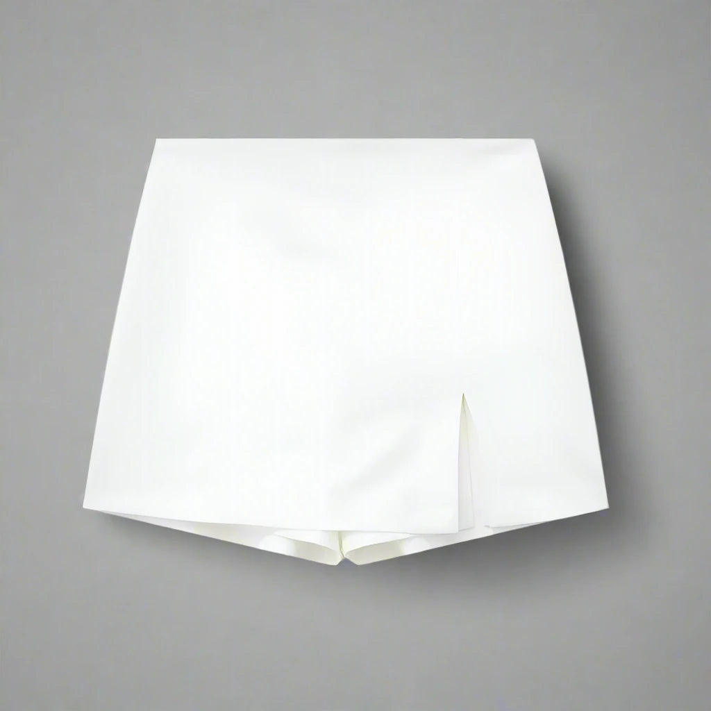 Front Slit Skorts