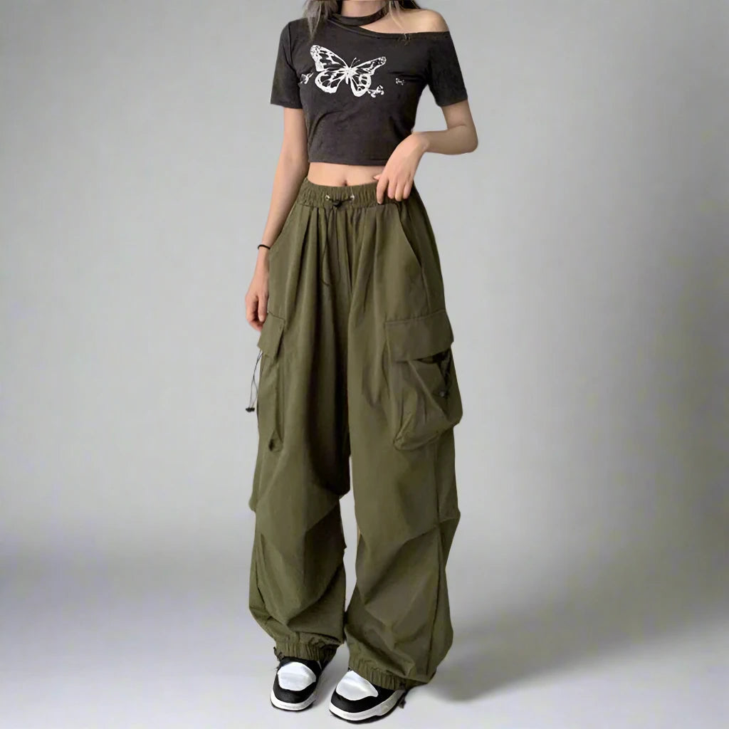 Baggy Cargo Trousers