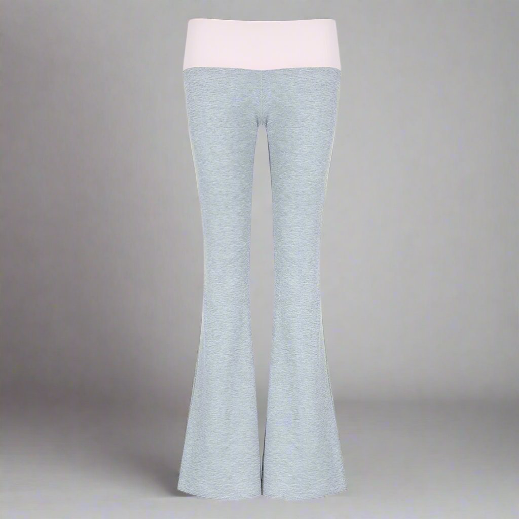 Two-Coloured Flare Joggers