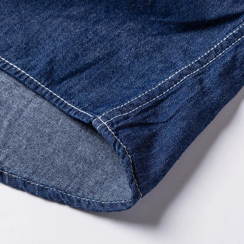 Denim Shirt With Pockets