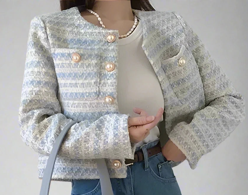 Textured Blazer