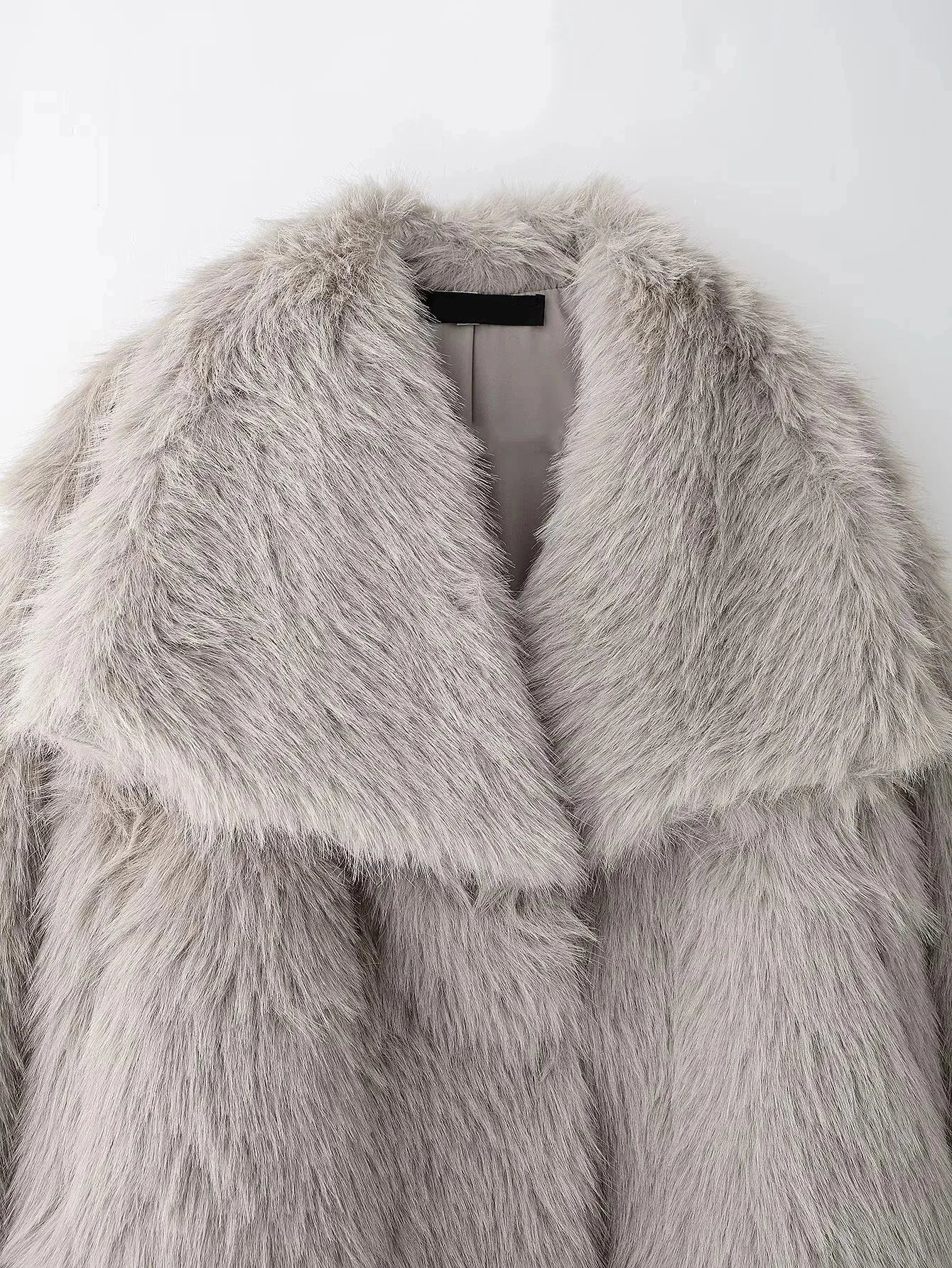 Faux Fur Coat