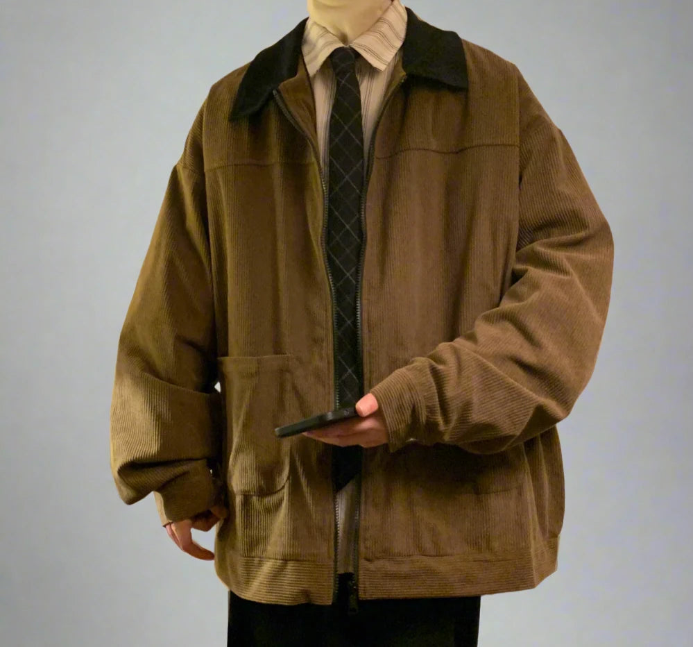 Corduroy Dual-Tone Jacket