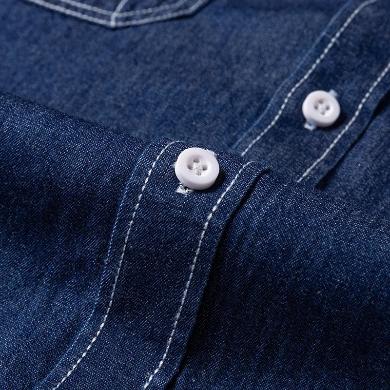 Denim Shirt With Pockets