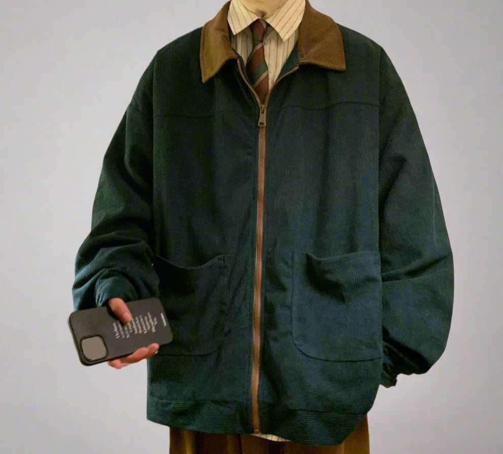 Corduroy Dual-Tone Jacket