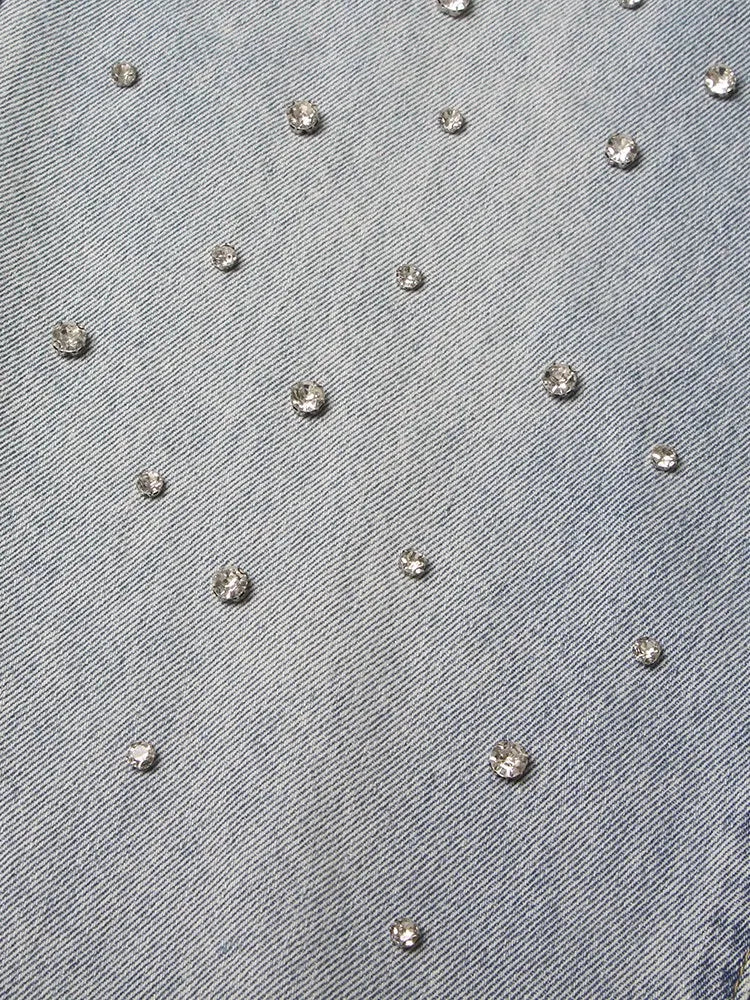 Diamond Rhinestones Jeans