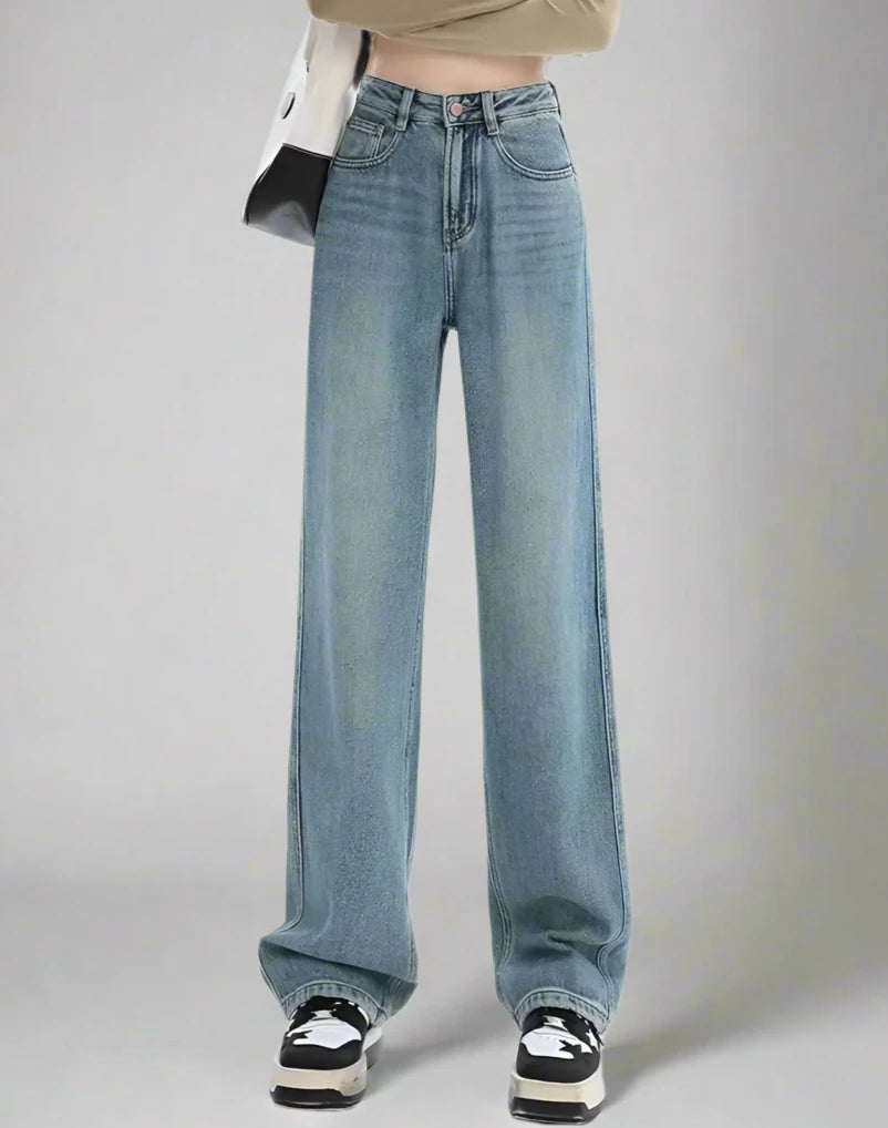 Thermal Straight-Fit Jeans