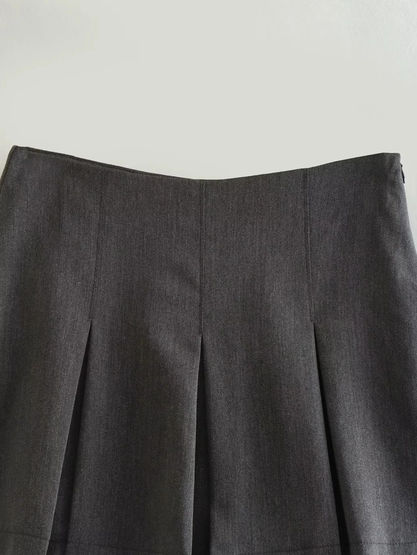 Pleated Mini Skirt