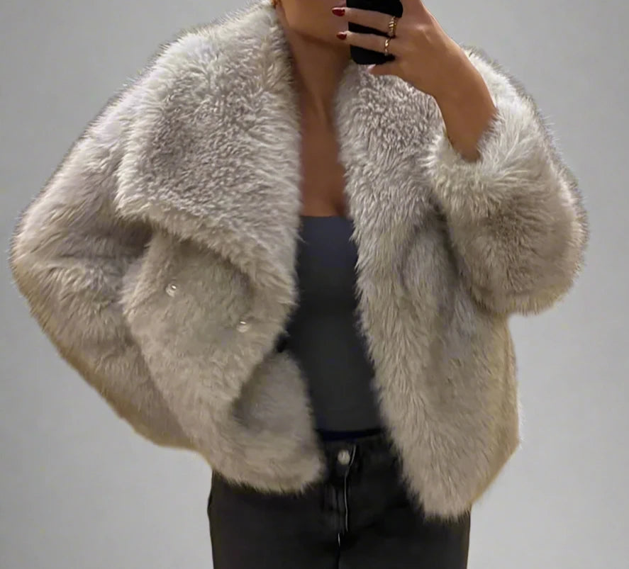 Faux Fur Coat