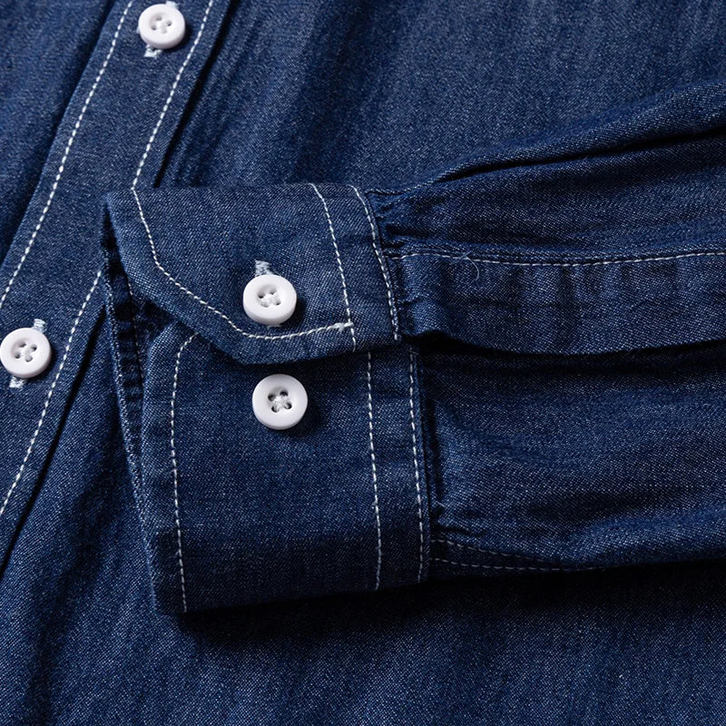 Denim Shirt With Pockets