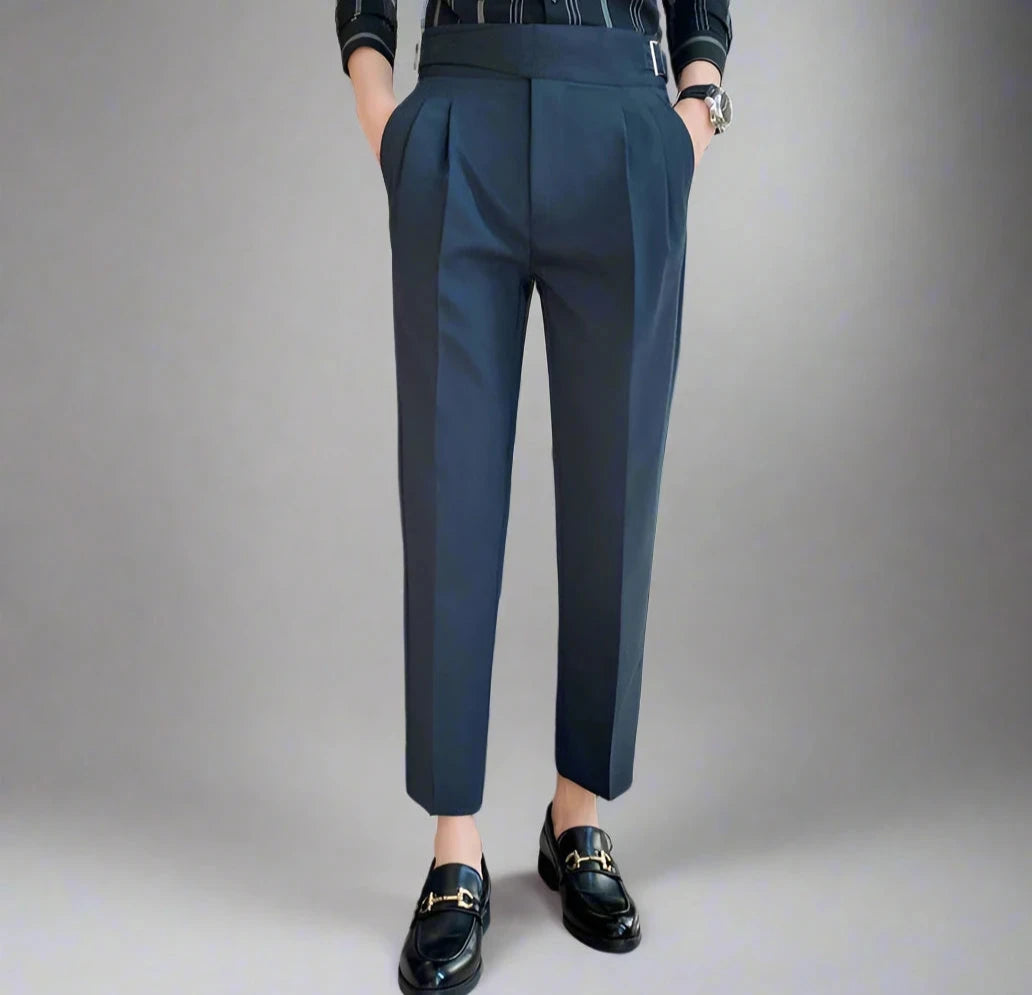 Formal Trousers With Side Tab