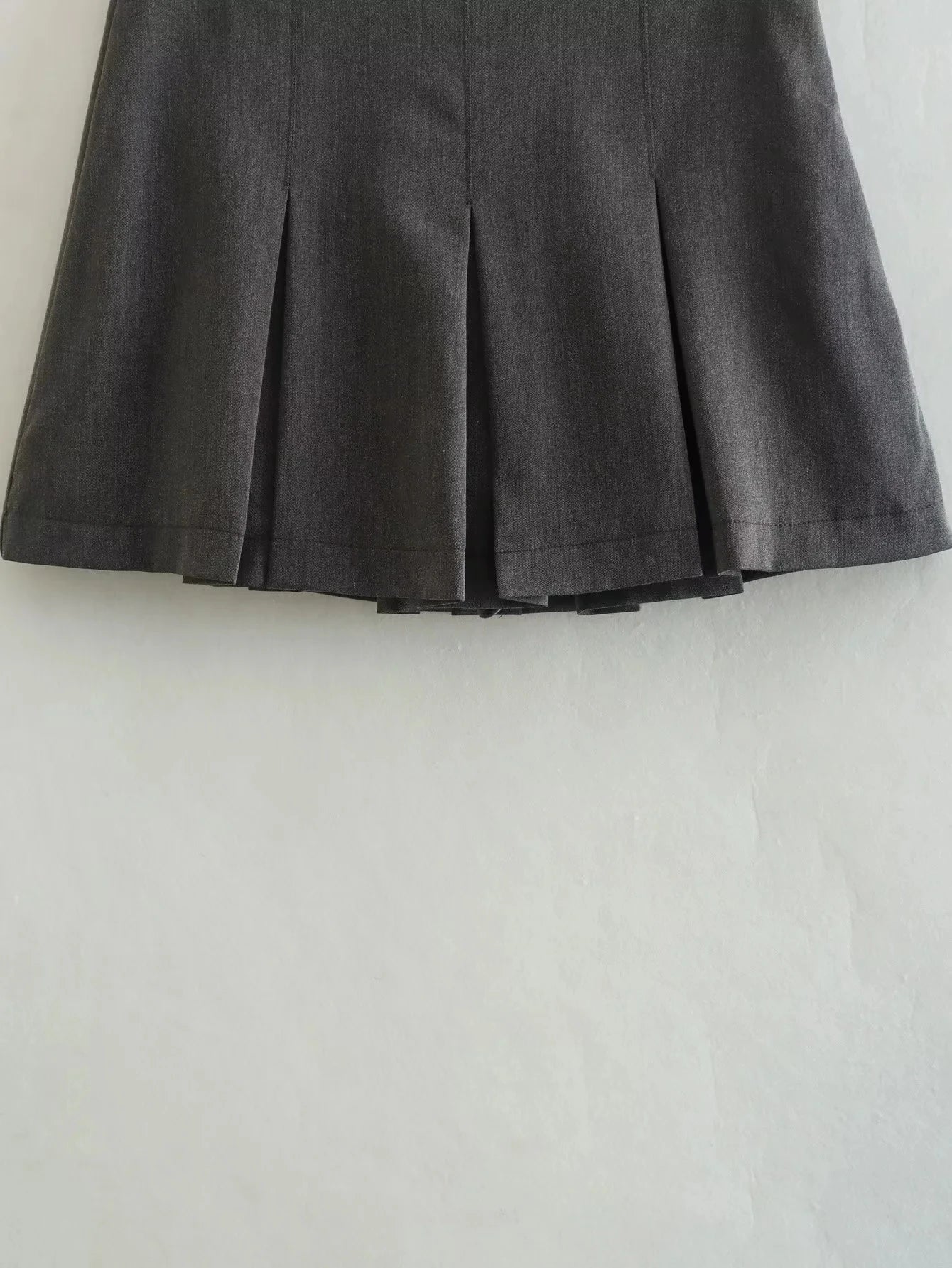 Pleated Mini Skirt