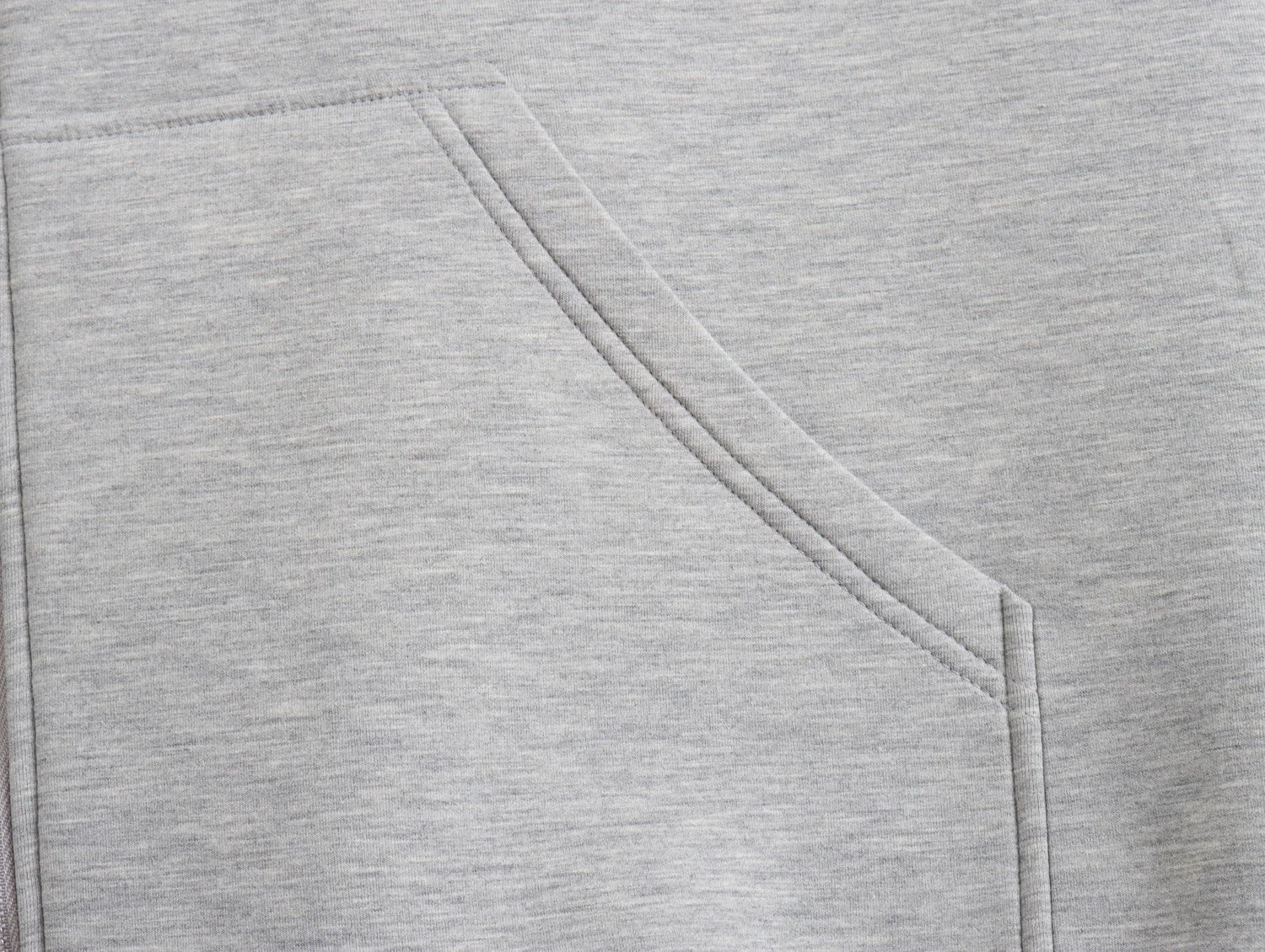 Oversize Zip-Up Cotton Hoodie